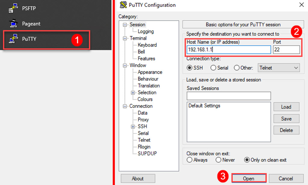 آموزش اتصال به vps از طریق نرم افزار putty